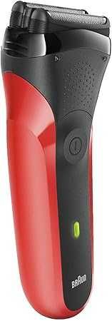 Самобръсначка Braun Series 3 300S, червена