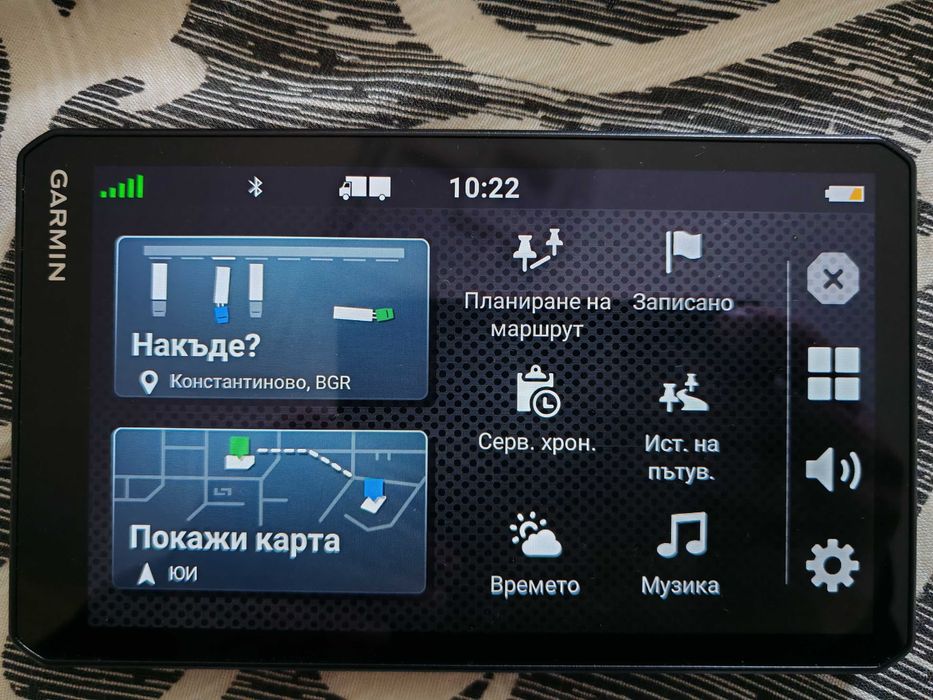 GPS Garmin за камион LGV710