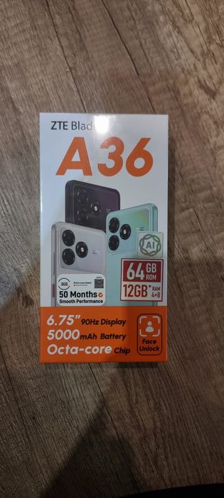 Телефон ZTE Blade A36