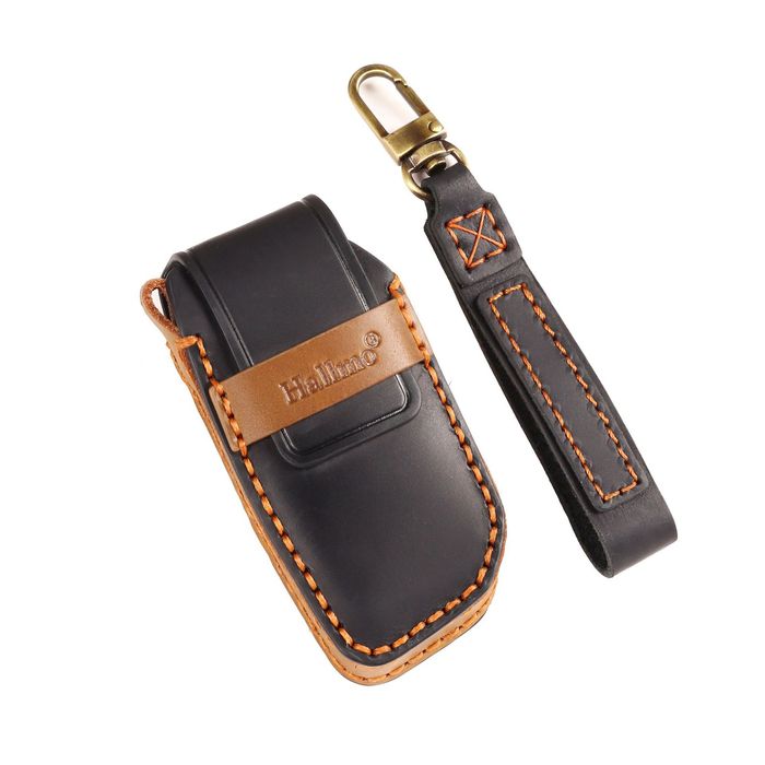 Предпазен калъф за ключ от естествена кожа за BMW i7 X7 IX 735Li 740Li