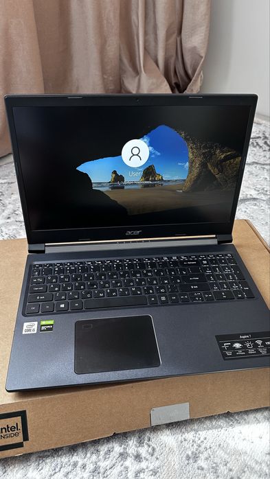 Игровой ноутбук Aser Aspire7