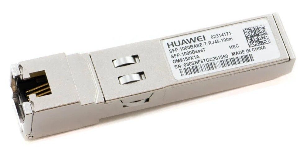 SFP модуль 1000BaseT электрический