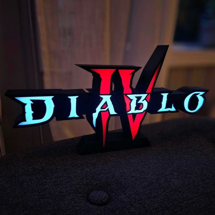 Lampă LED Diablo IV