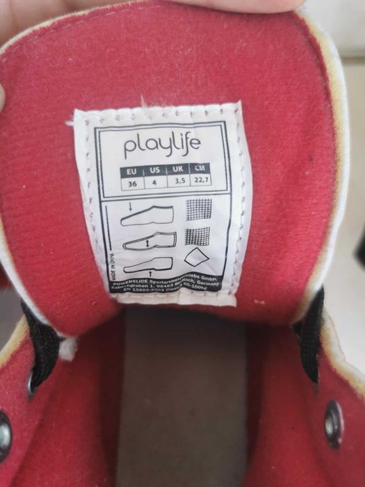 Ролкови кънки Melrose червени, размер 36