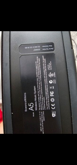 Boxa bowers&wilkins a5