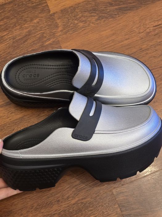 Crocs Stomp Mettalic Loafer - Mulle