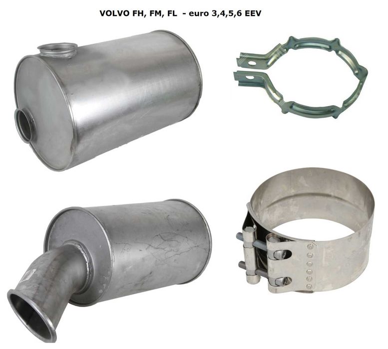 Шумозаглушители/ гърнета, тръби, меки връзки VOLVO