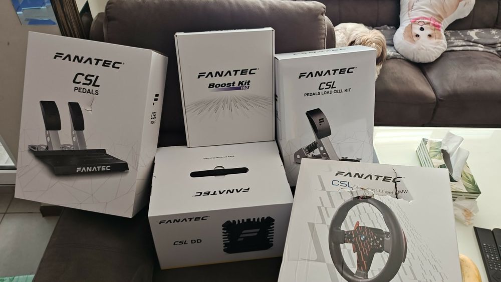 Волан Fanatec CSL DD QR2 8NM BMW НОВ