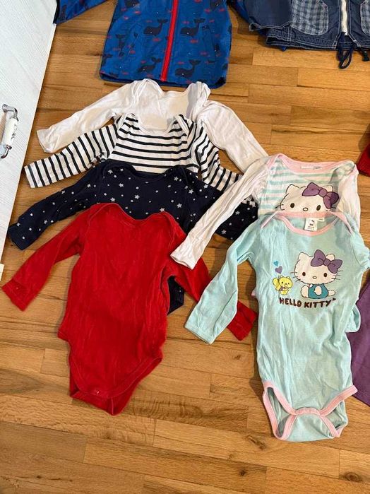 Комплект дрехи есен/зима за момиче 86/92 - 30 части