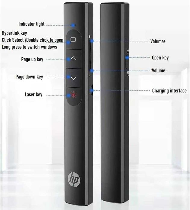 HP SS10 Presentation Flip Pen Presenter Лазерная указка//