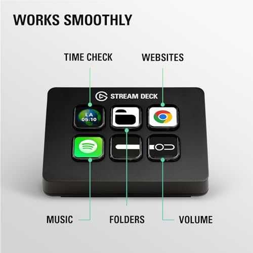 Контролер Elgato stream deck mini 6 LCD клавиша