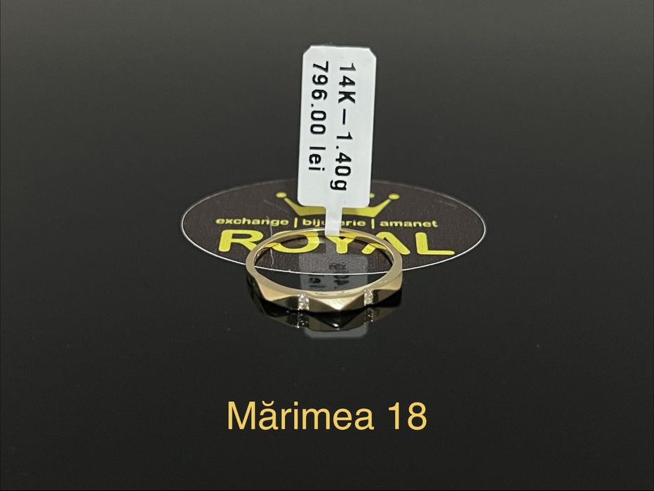 Bijuteria Royal CB : Inel dama aur nou 14k 1,40gr