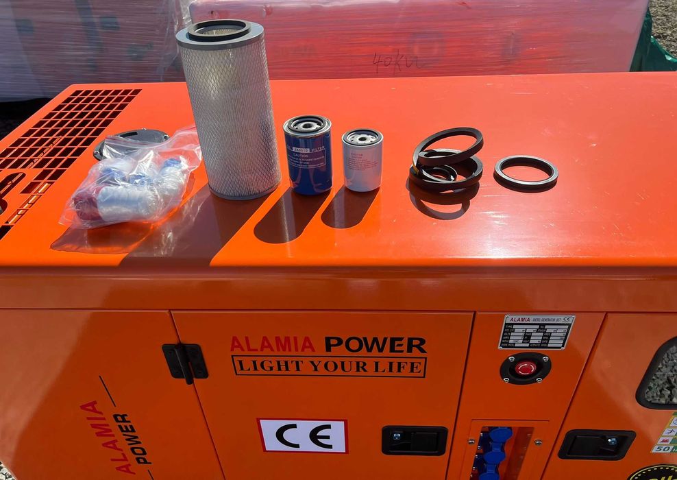 Generator Industrial 40 kVA 32 kW Alamia Grup Electrogen Diesel cu Automatizare ATS