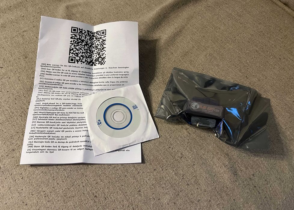 Diagnoza auto ELM327 Mini OBD2 Bluetooth Android iOS