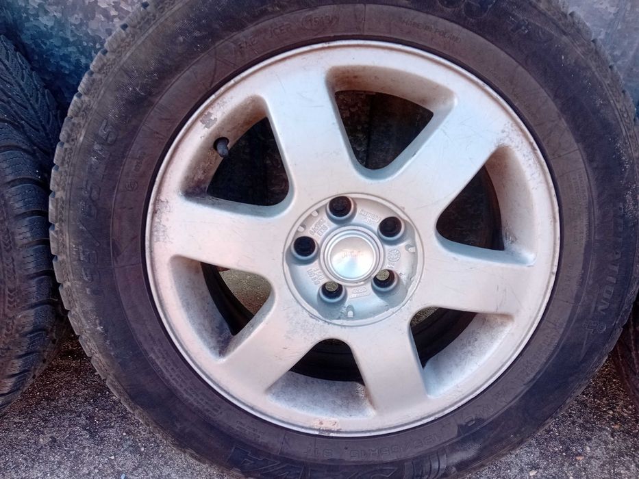 Дажнти с гуми за VAG 15 цола