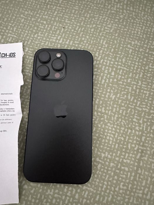 Vand Iphone 16 pro max 256 Gb Black Edition