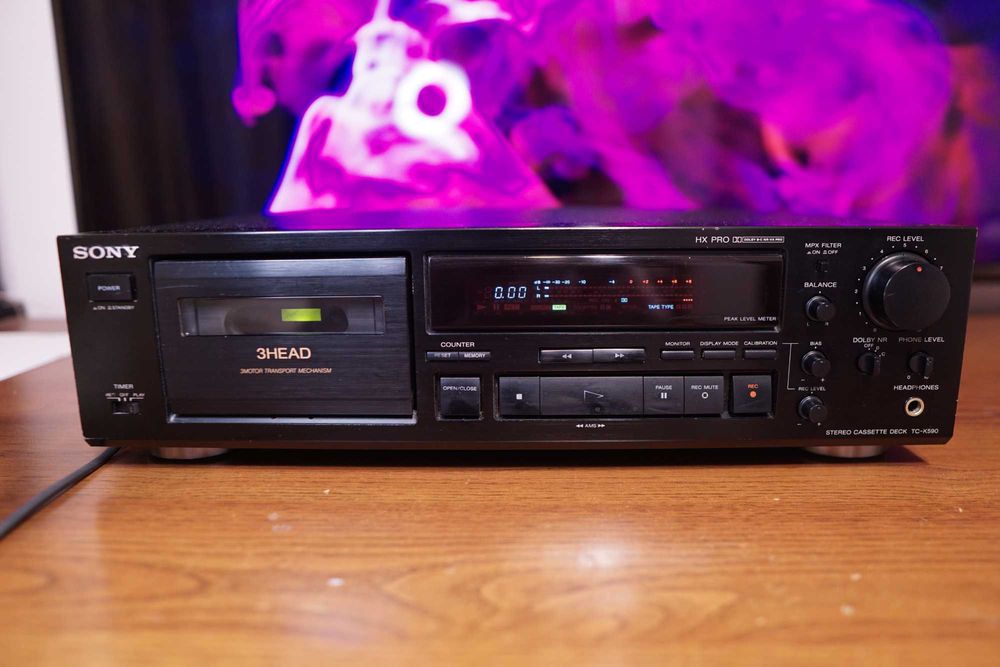 Deck Hi-Fi Sony TC-K590 3 capete ,bias computerizat