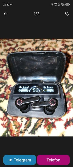 Naushnik  M10 Bulutusli