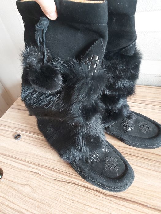 Угги натуралка замш 35