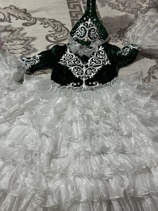 казахское национальное платье для девочки