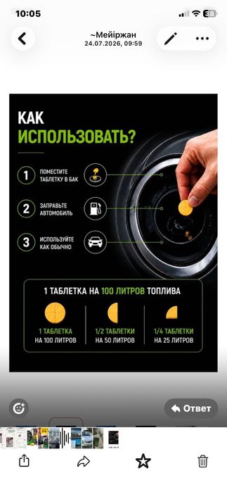 Fuel tabs эконом бензина