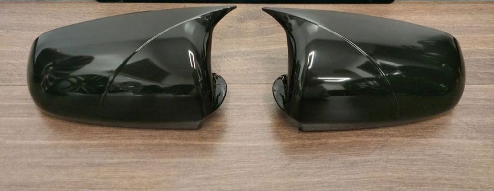 Capace oglinzi Audi A4 B6 B7 model Batman negru lucios