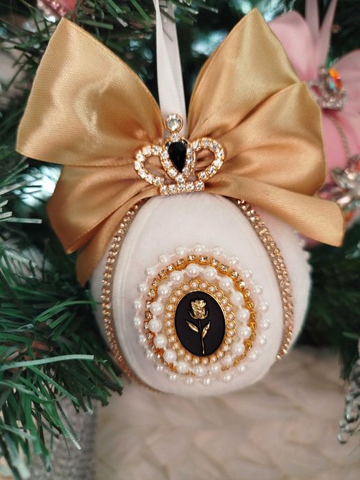 Ёлочные украшения ручной работы