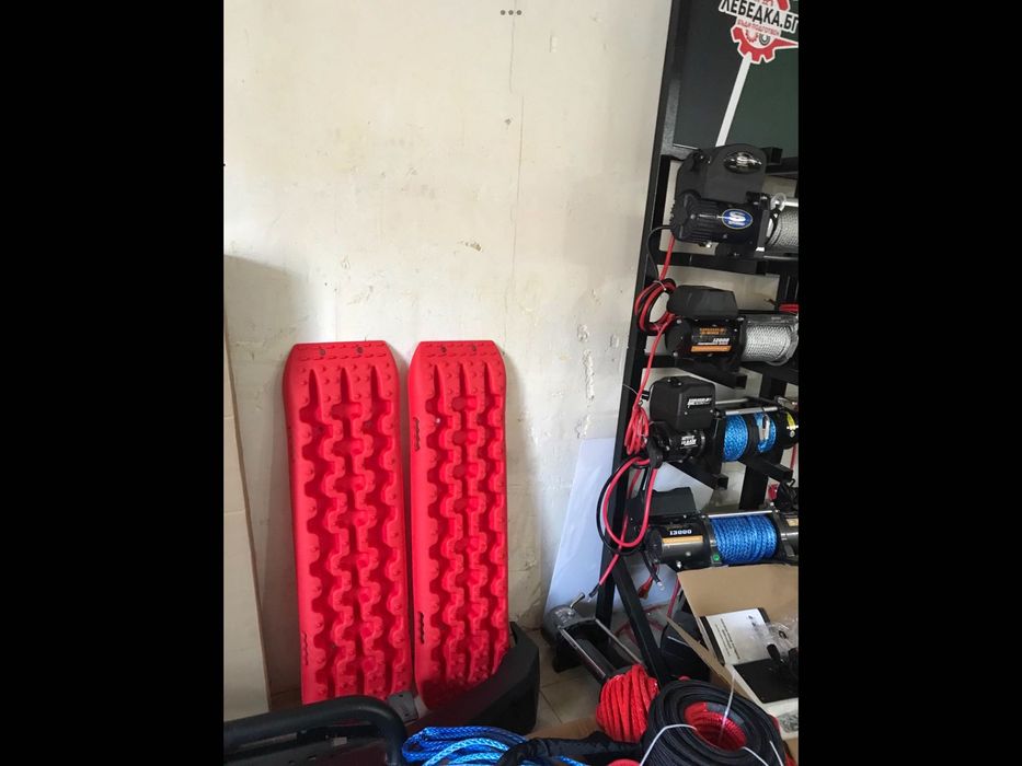 Rampe traverse pentru recuperare in zapada/noroi/nisip/troliu 2 bucati