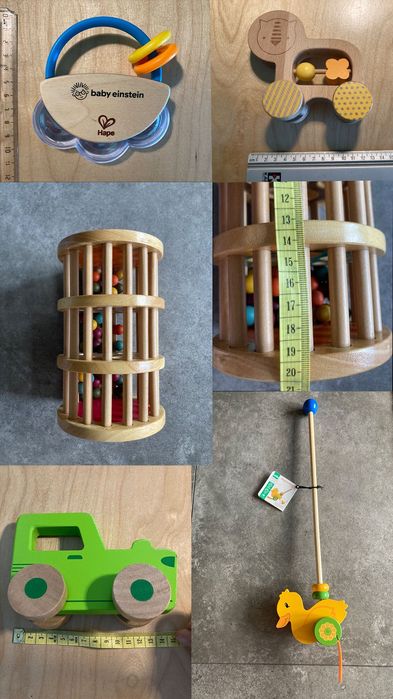 Детски дървени играчки (тип Монтесори)