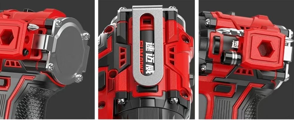 Мощный ударный шуруповёрт перфоратор