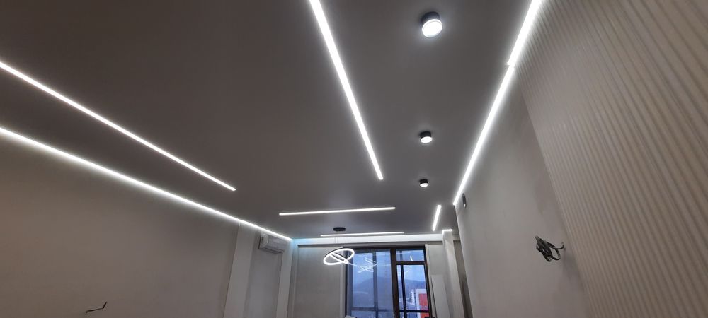 Натяжыне потолки от простых до элитных