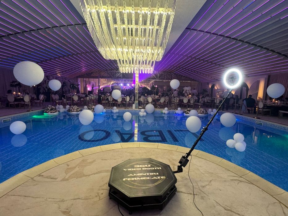 Platforma 360, Baloane cu fum, Oglinda Magica/Cabina , Audio Guestbook