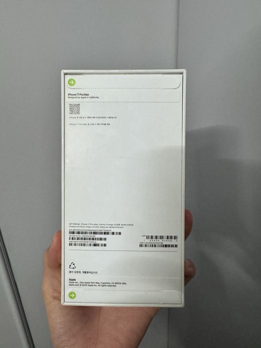 IPhone 17 Pro max 512gb новый