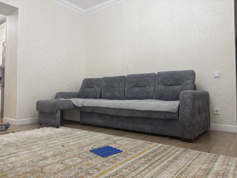 Диван 3 метра с антивандалной тканью