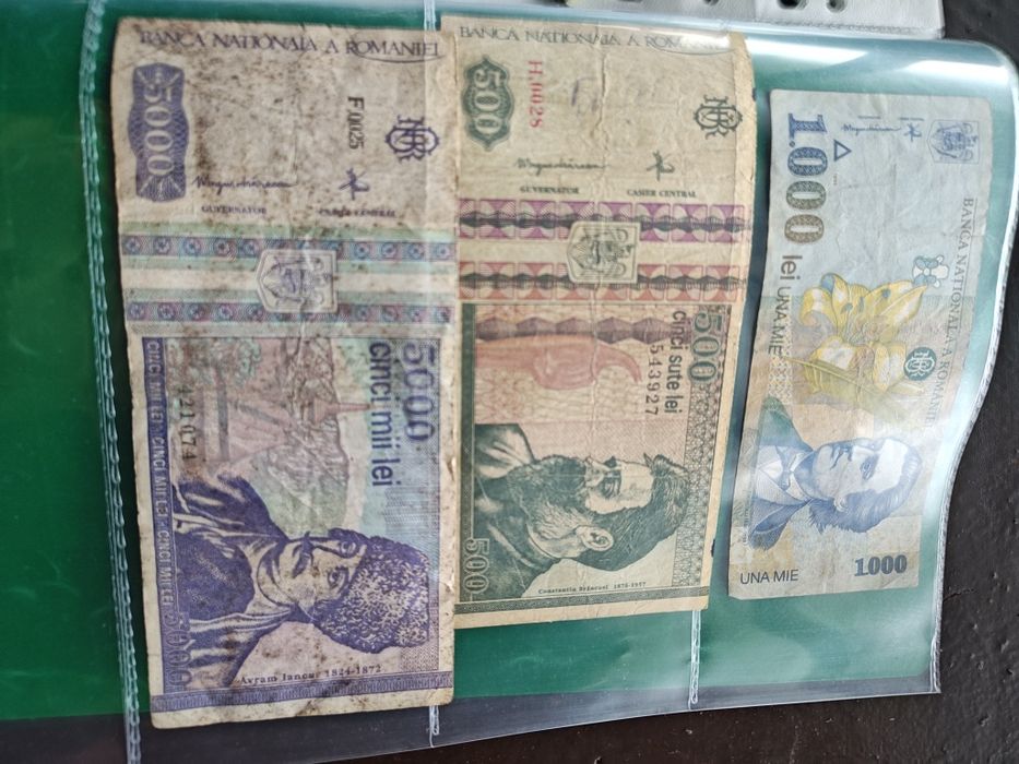 Colecție bancnote, bancnote romanesti, bani vechi