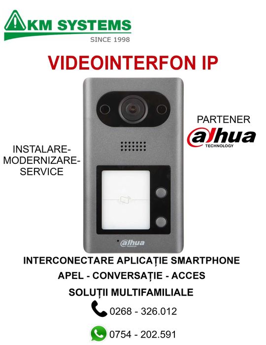 VIDEOINTERFOANE INTELIGENTE case - vile - rezidentiale