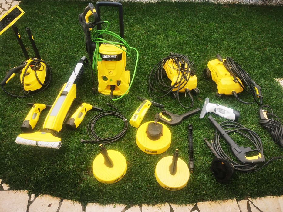 Aparat de curățat cu abur spălat  aparate  karcher peri pistol