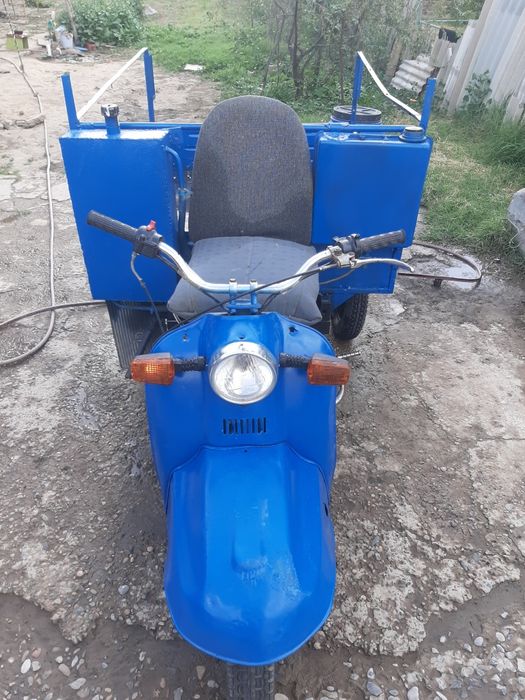 Муравей с водяным охлаждением, ижовским движком.