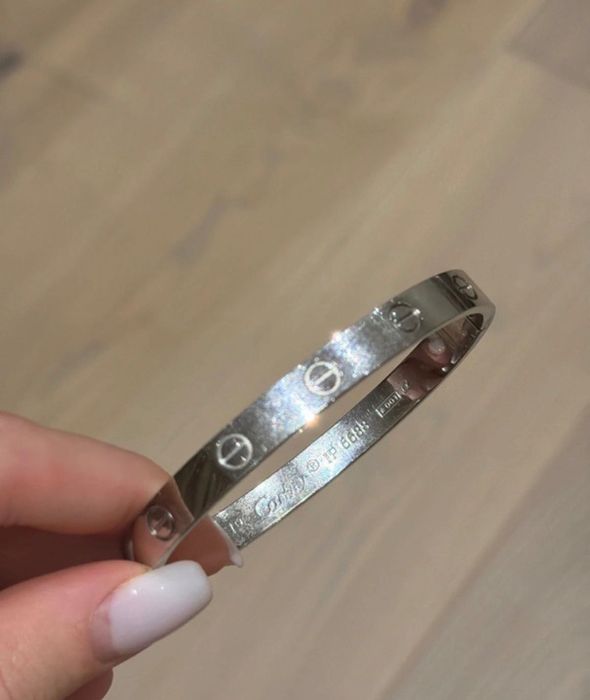 Bratara argint Cartier