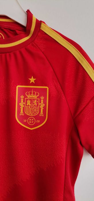 Tricou fotbal băieți marime 4 ani RFEF Spania Real Federación Española
