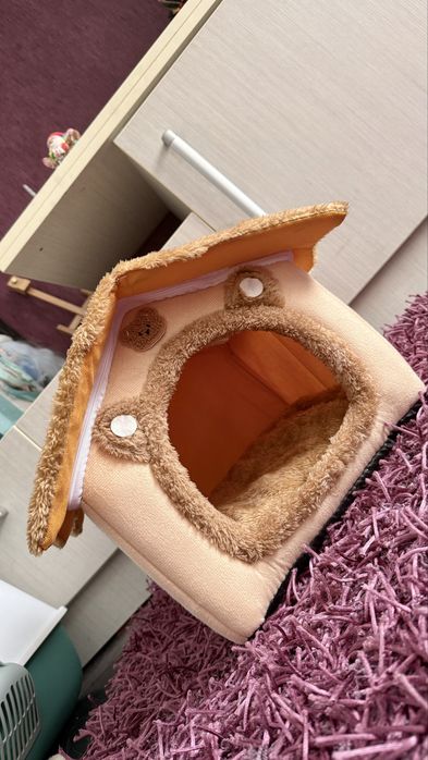 Casuta de interior, culcus pentru pisicute si caini talei mica