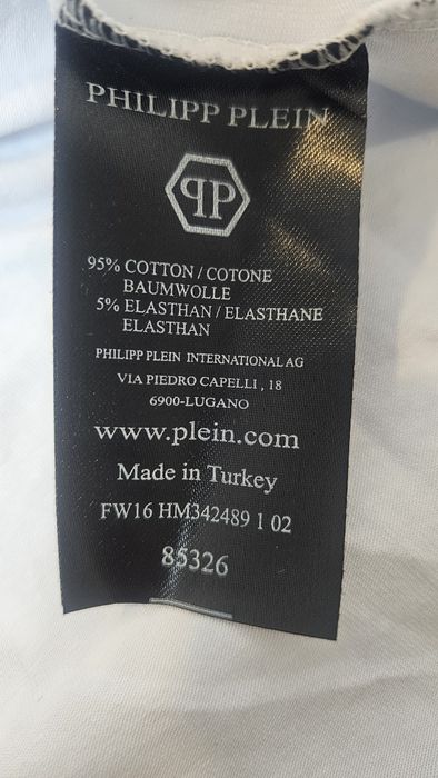 Tricou bărbați Philipp Plein,ediție limitată, second hand premium