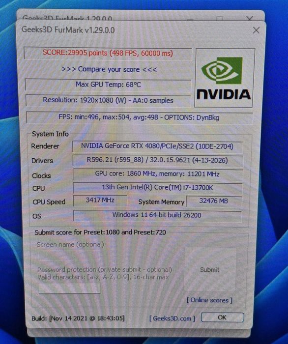 Placa video gaming RTX 4080 OC ProArt Edition Asus 16GB GDDR6X Full Box