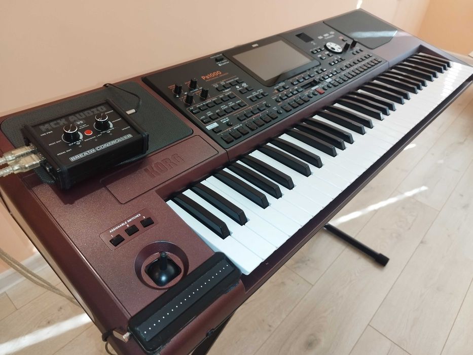 Korg Pa1000 + MCX Ribbon Breath Controller
