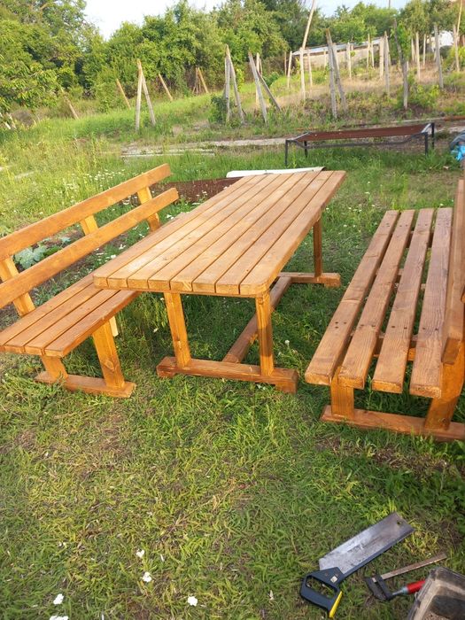 Градински пейки  от масив
