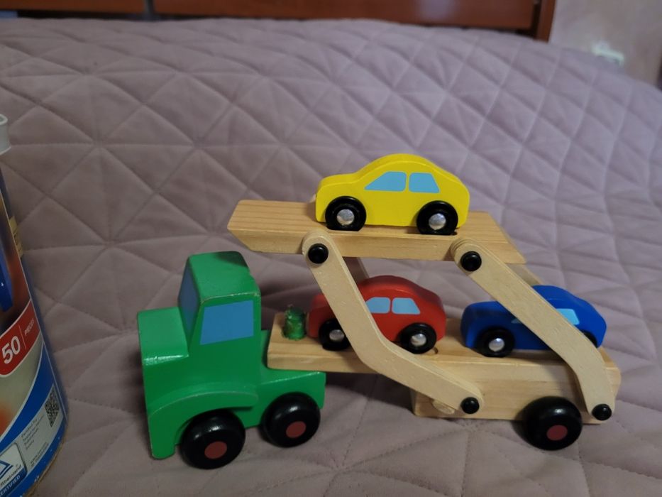 Комплект дървени играчки