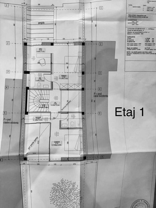 Vand imobil str Sutasului 5 cu autorizatie construire, demolare si PUD valabile