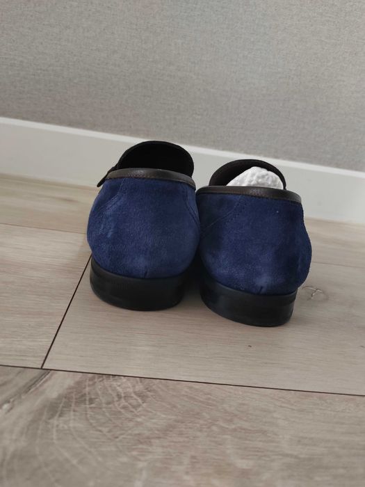 Обувь SMAN , темно синего цвета.