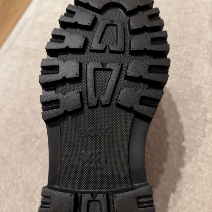 Чисто Нови Кожени Мъжки Боти Boss Размер 46 | UK12 | 29.5СМ