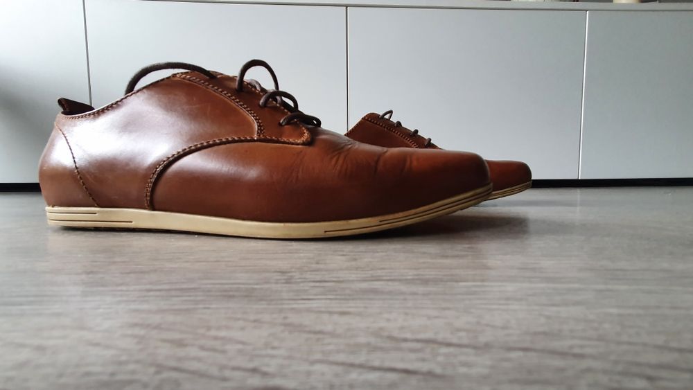 Pantofi piele maro
